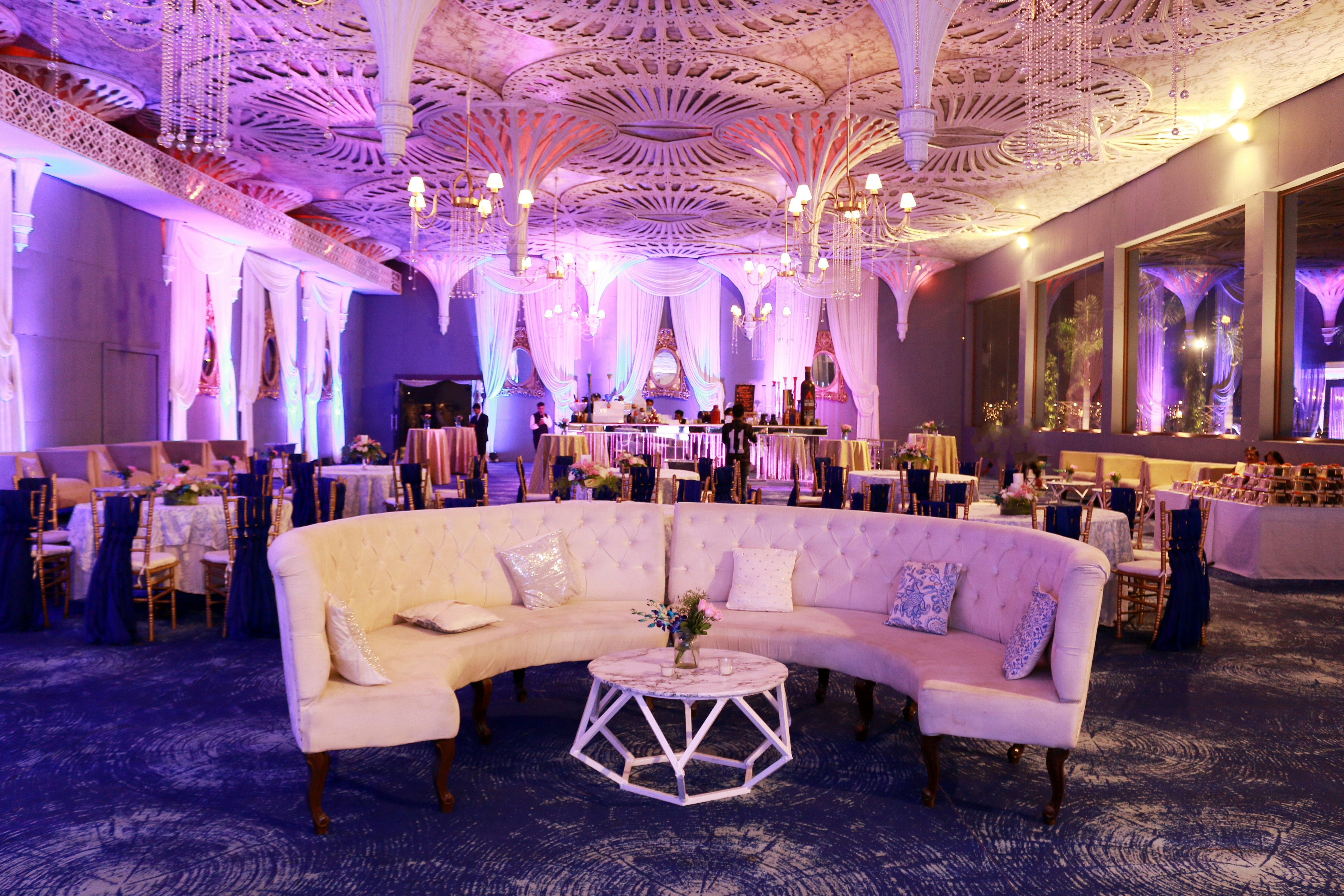 VIP lounge seating
